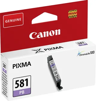 Inktcartridge Canon CLI-581 foto blauw de Canon – photo produit 2 sur 2