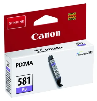 Inktcartridge Canon CLI-581 foto blauw de Canon – photo produit 1 sur 2