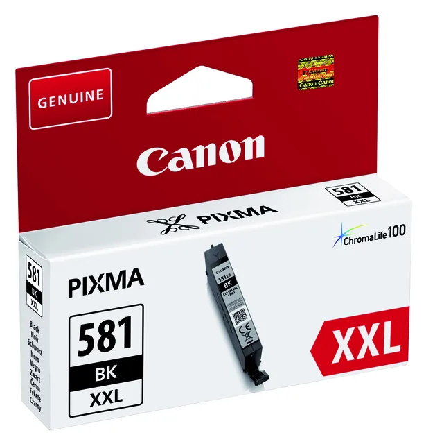 Inktcartridge Canon CLI-581XXL zwart fra Canon – produktbillede 1 af 2