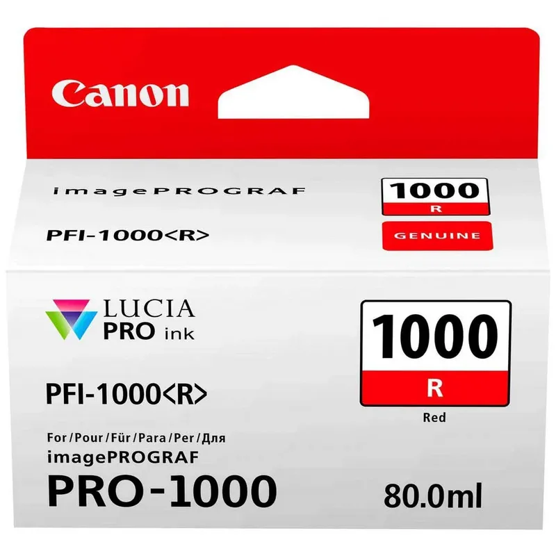 Tinte rot PFI-1000R von Canon – Produktfoto 2 von 3