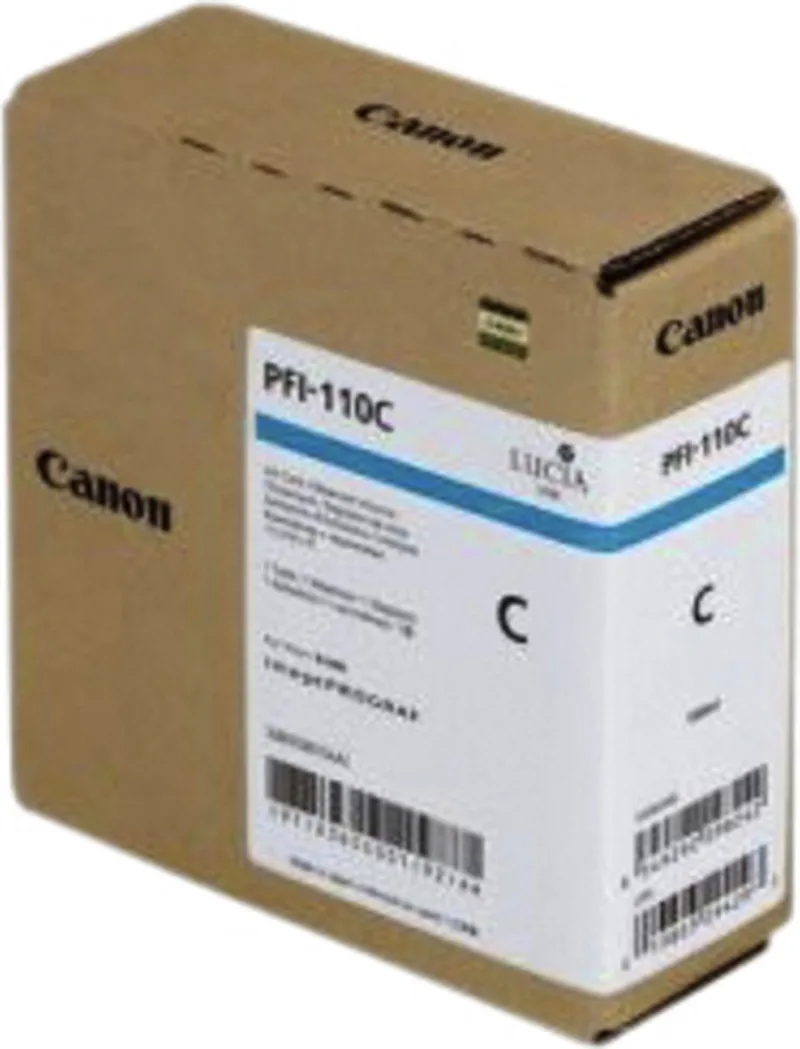 Inktcartridge canon pfi-110 | 1 stuk van Canon in Blauw – productfoto