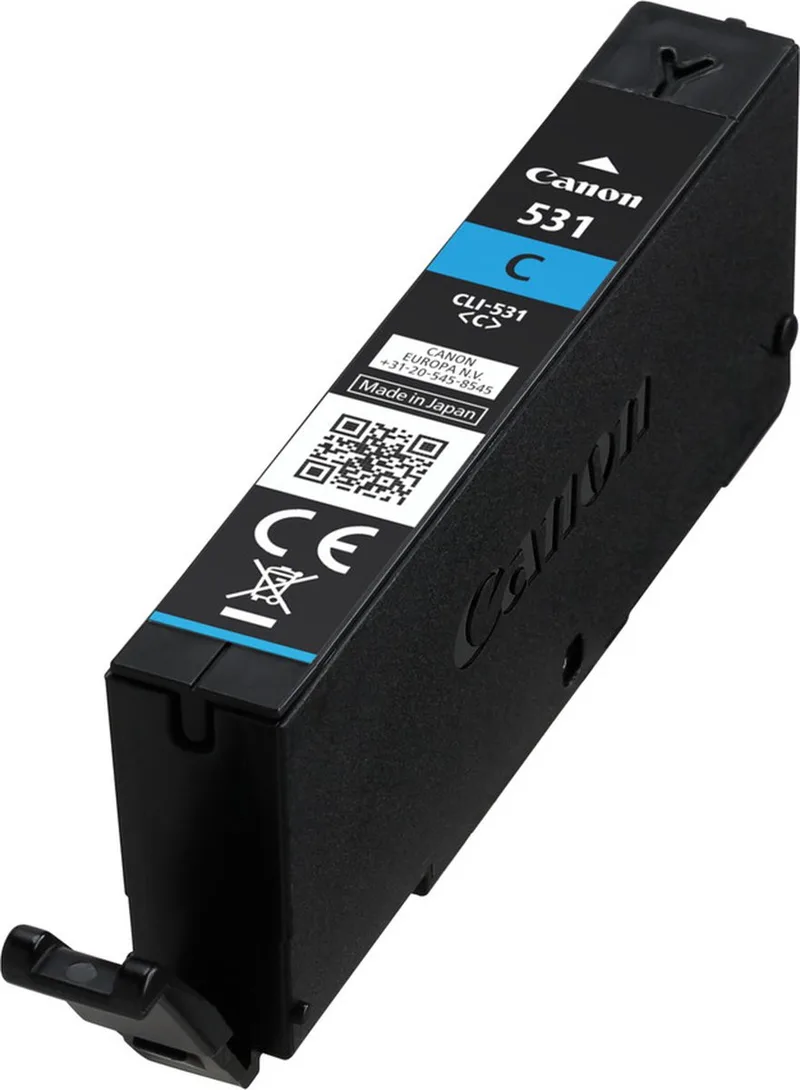 Inktcartridge CLI-531 C Origineel Cyaan 6119C001 van Canon in Kleurloos – productfoto