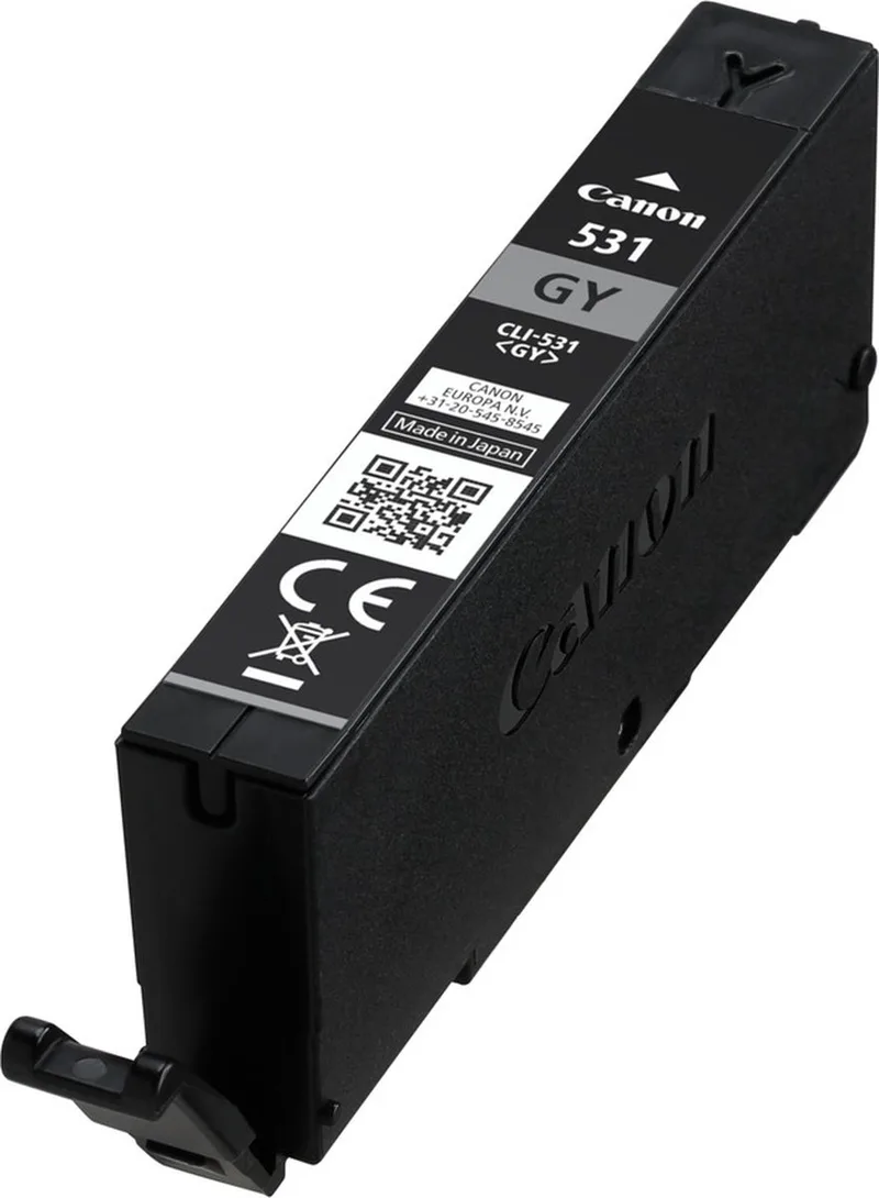 Inktcartridge CLI-531 GY Origineel Grijs 6122C001 van Canon in Kleurloos – productfoto