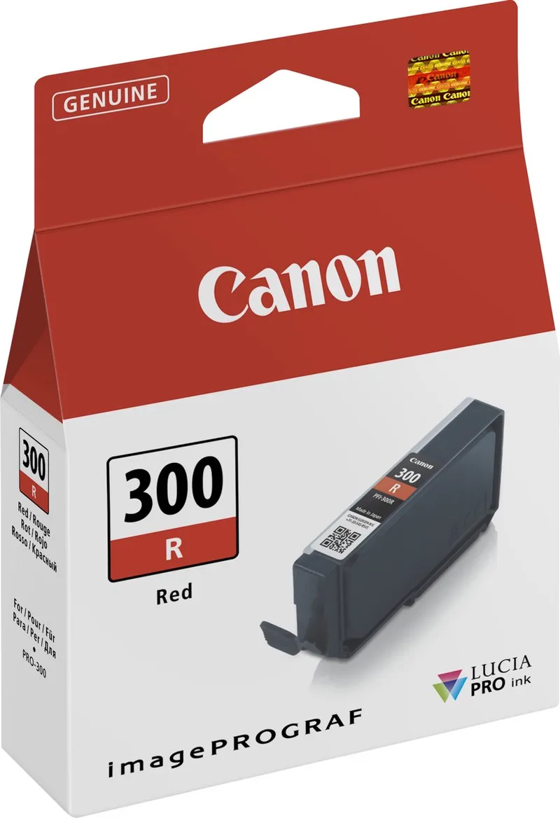 Original Ink Cartridge Canon 300R von Canon in Rot – Produktfoto