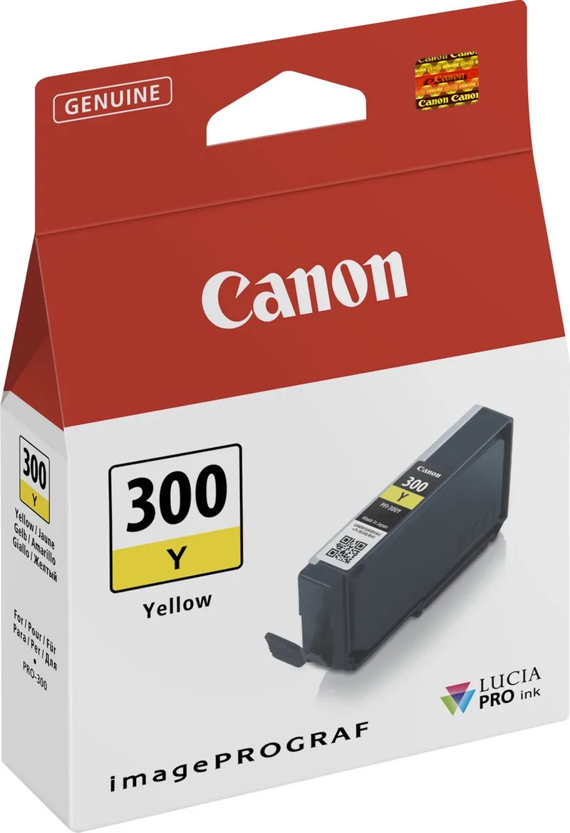 Original Ink Cartridge Canon 4196C001 fra Canon i Gul – produktbillede