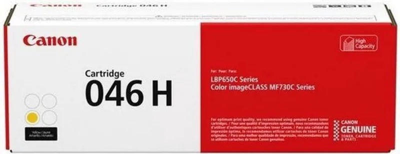 Original Toner Canon 046 H Yellow by Canon in Yellow – product photo