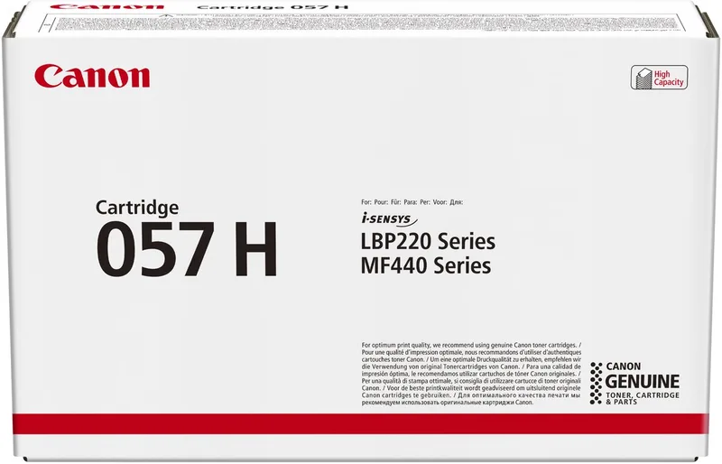 Original Toner Canon i-SENSYS 057H von Canon in Schwarz – Produktfoto