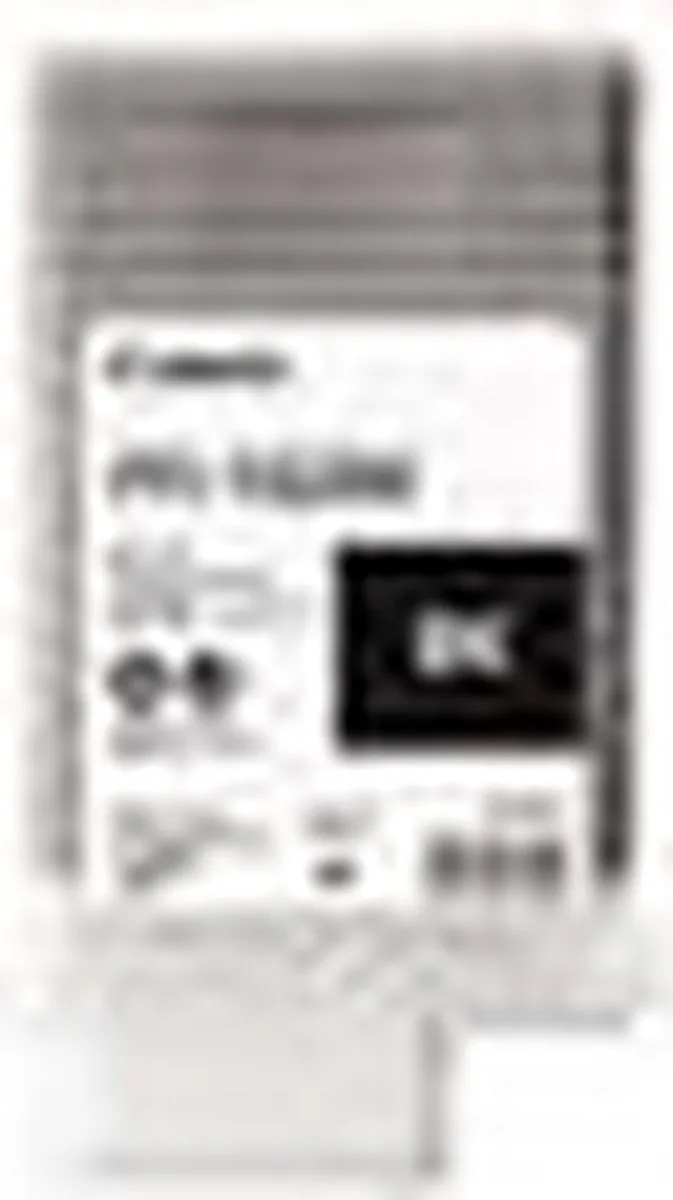 PFI-102BK - Inktcartridge von Canon in Schwarz – Produktfoto