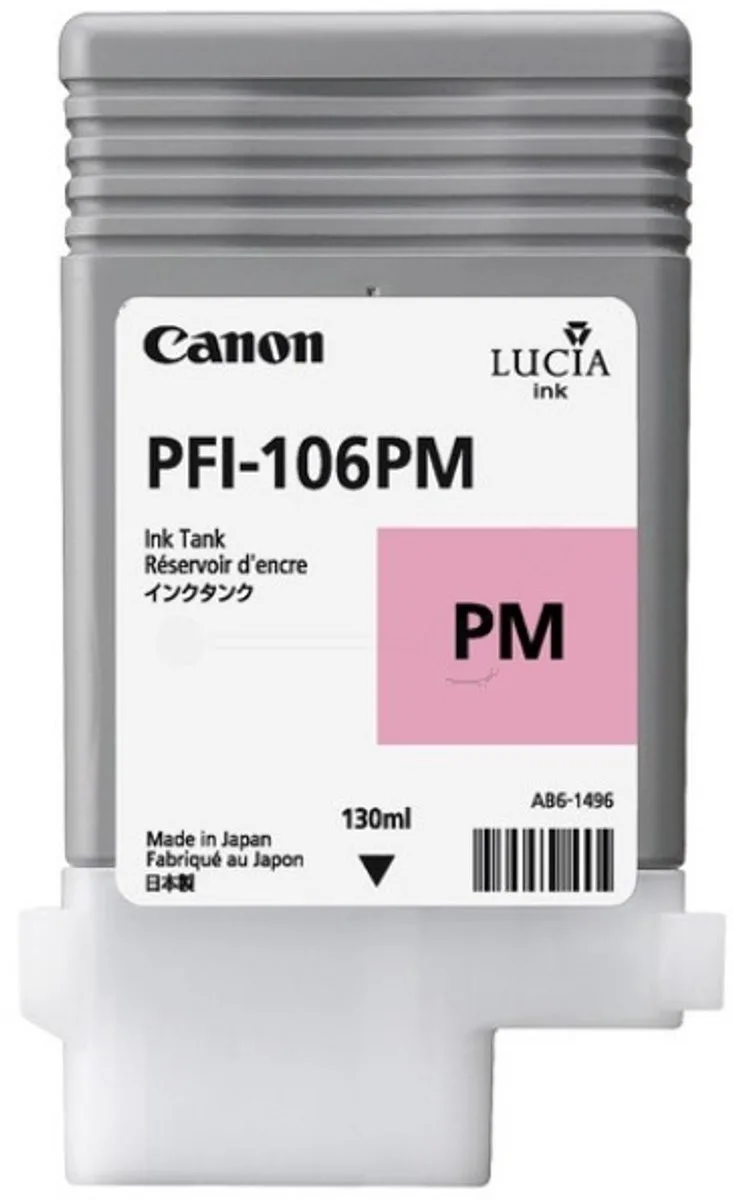 PFI-106PM inktcartridge foto standard capacity 130 ml 1-pack von Canon in Magenta – Produktfoto