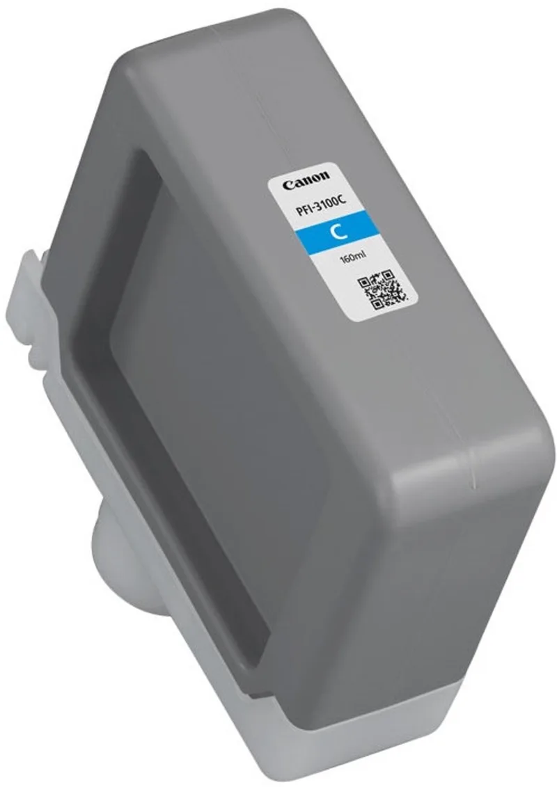 PFI-3100C inktcartridge 1 stuk(s) Origineel de Canon en Cyaan – photo produit