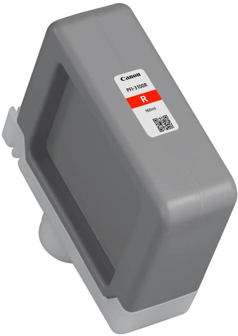 PFI-3100R inktcartridge 1 stuk(s) Origineel de Canon en Rouge – photo produit