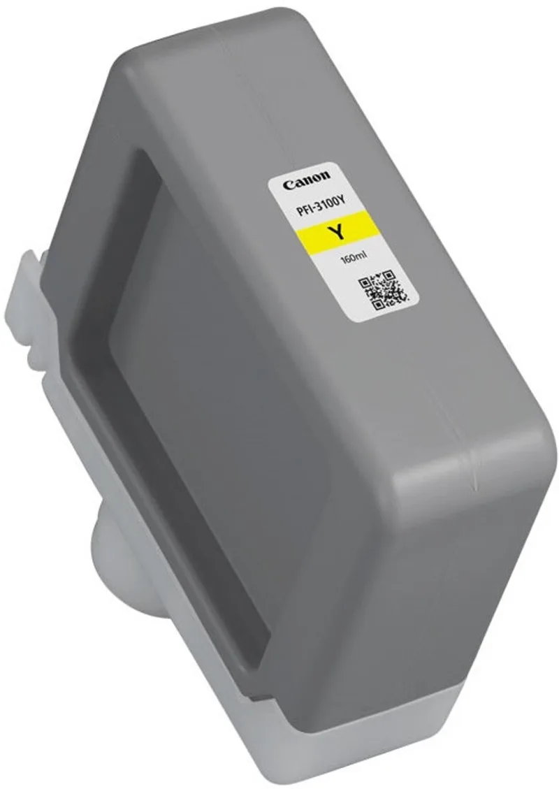 PFI-3100Y inktcartridge 1 stuk(s) Origineel de Canon en Jaune – photo produit