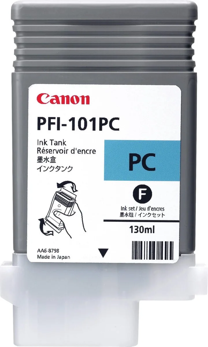 PFI101 - Inktcartridge / Foto von Canon in Cyaan – Produktfoto