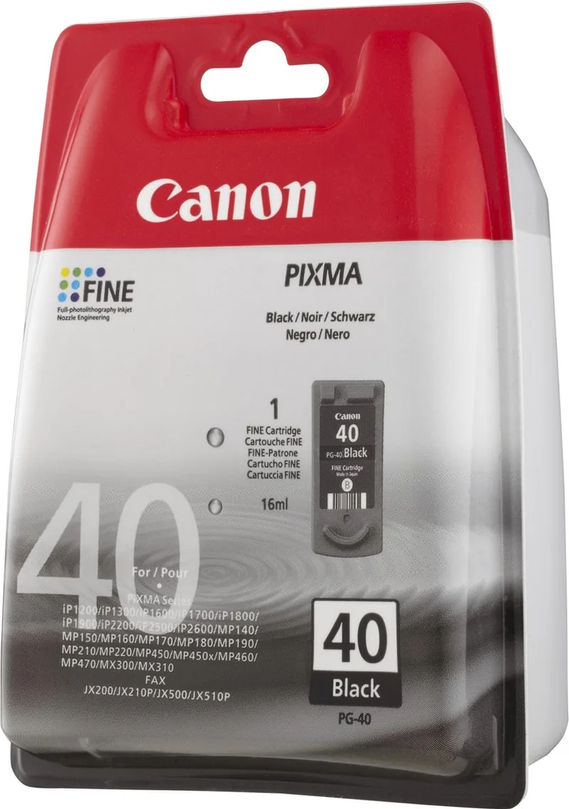 PG-40 - Inktcartridge by Canon in Black – product photo