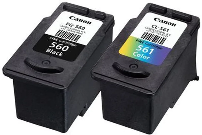 PG-560/CL-561 - Inktcartridge - Zwart / Multicolor van Canon in Meerkleurig – productfoto