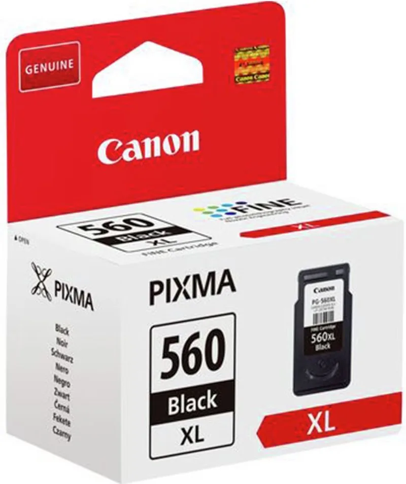 PG-560XL - Inktcartridge - Origineel - Hoge capaciteit - Retourzakje by Canon in Black – product photo