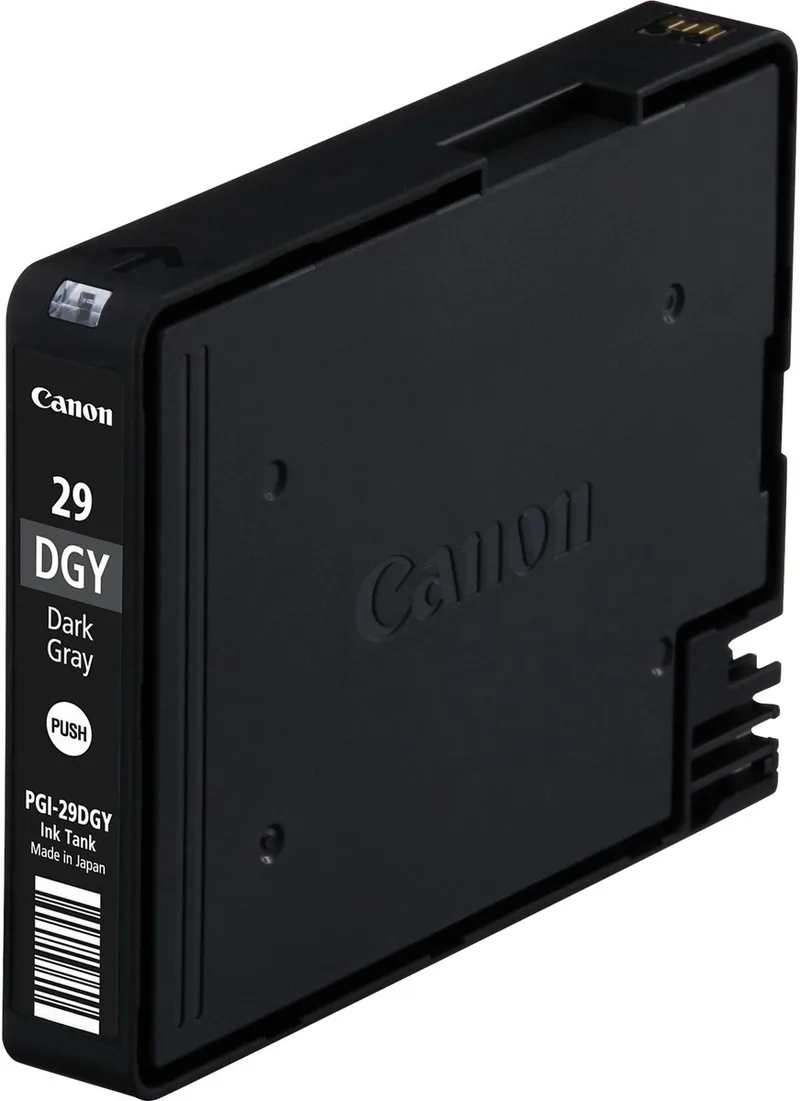 PGI-29DGY - Inktcartridge / Donkergrijs från Canon i Donker Grijs – produktbild