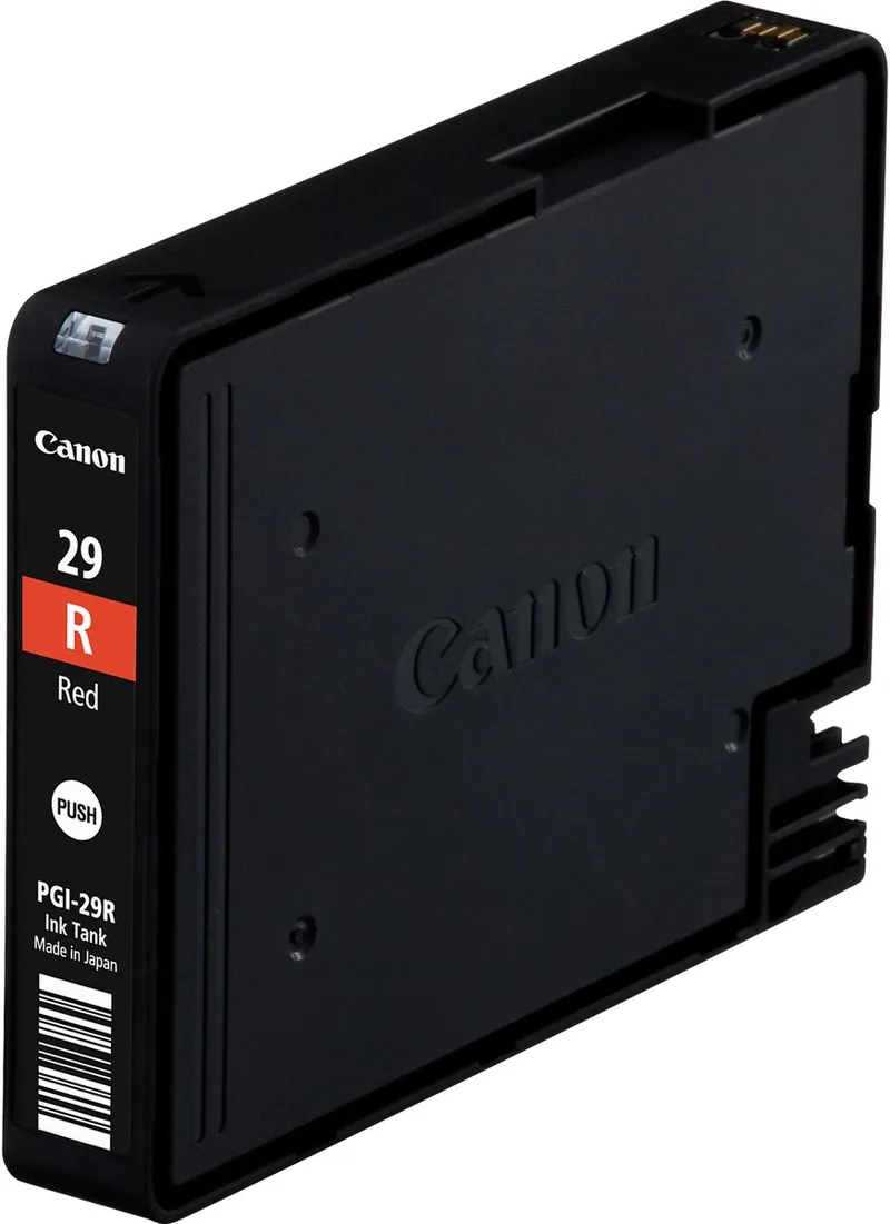 PGI-29R - Inktcartridge von Canon in Rot – Produktfoto