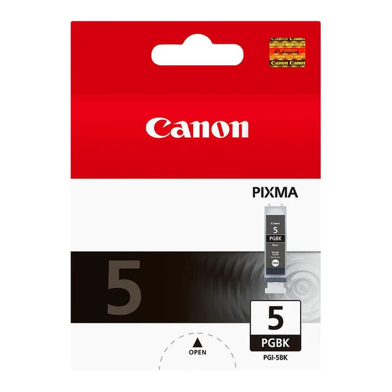 PGI-5BK zwarte inktcartridge fra Canon – produktbillede