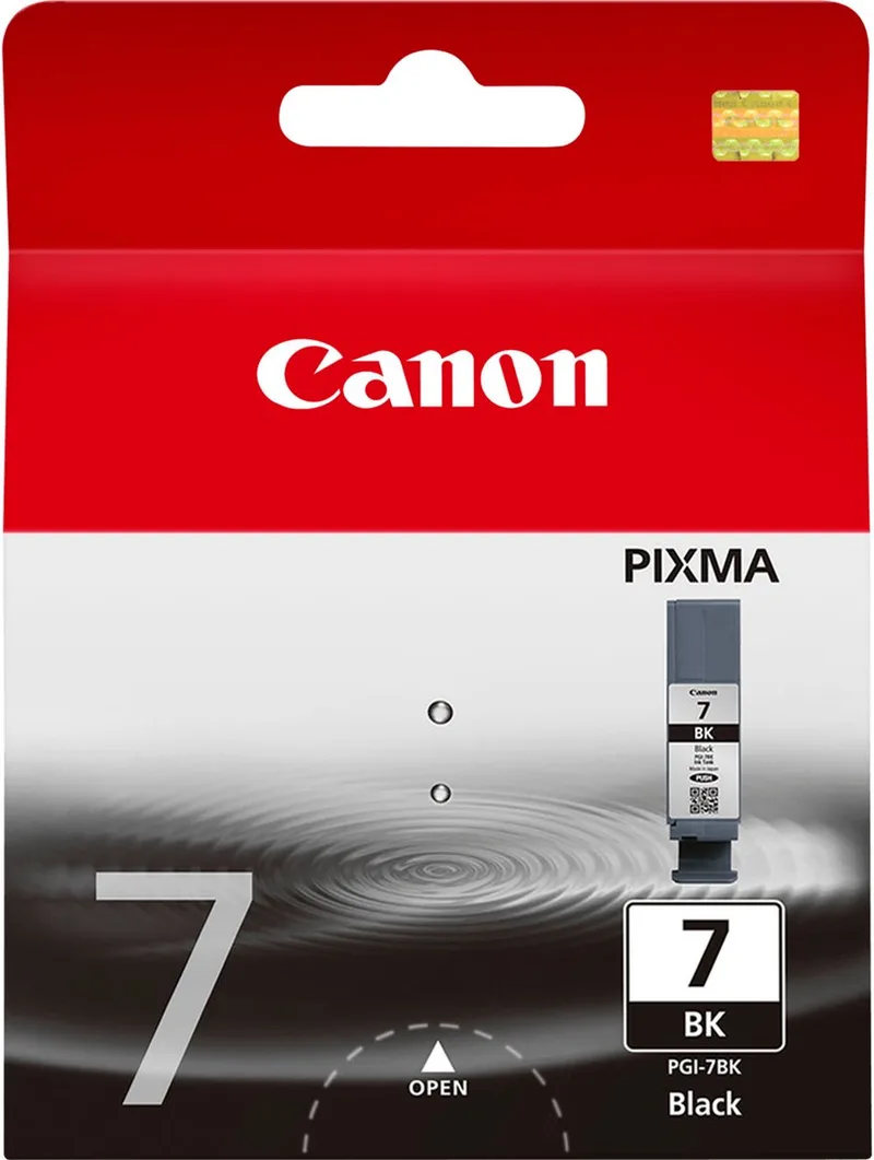 PGI-7 - Inktcartridge fra Canon i Sort – produktbillede