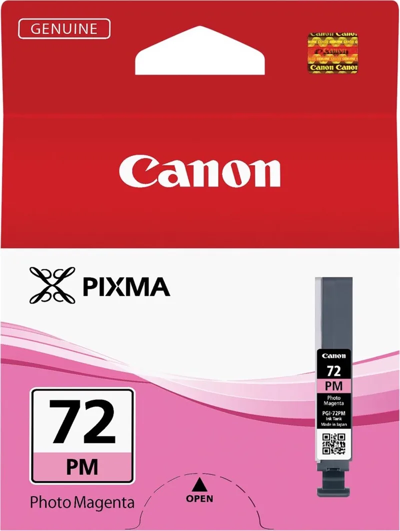 pgi 72 - Inktcartridge - Foto + Retourzakje van Canon in Magenta – productfoto