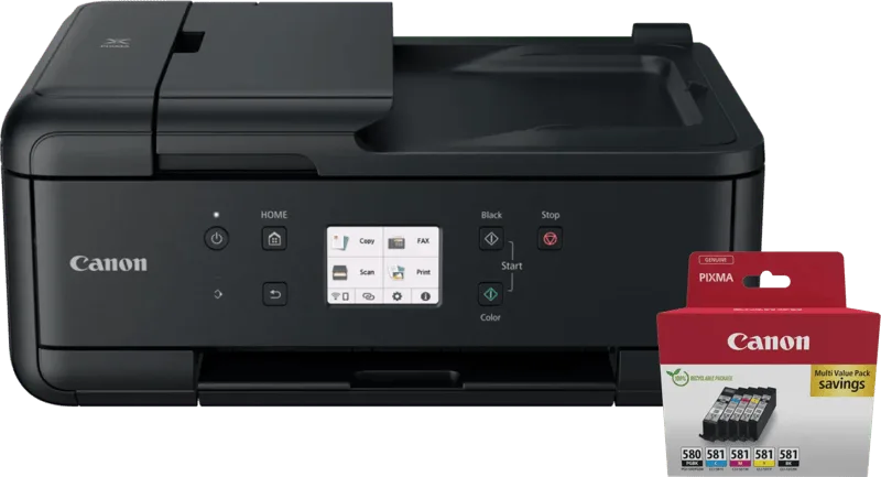 PIXMA TR7650 + 1 set extra cartridges von Canon – Produktfoto