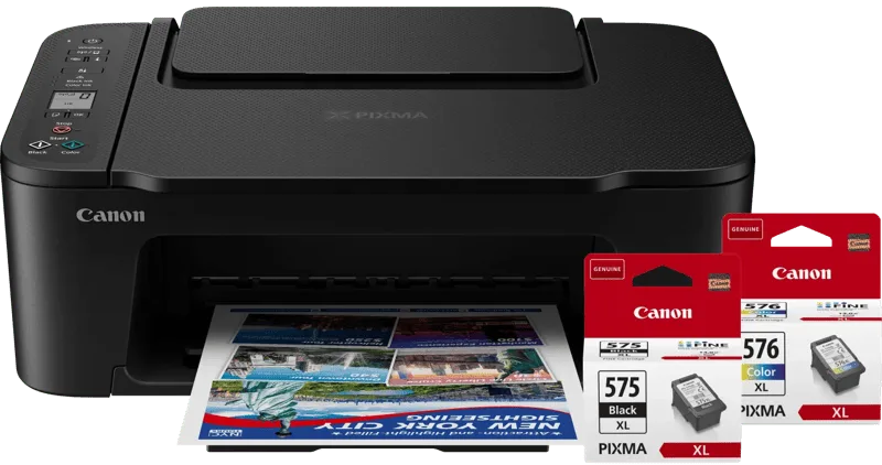 PIXMA TS3750i + 1 set extra XL cartridges van Canon – productfoto