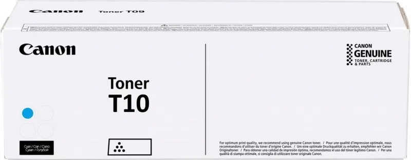 T10 tonercartridge 1 stuk(s) Origineel van Canon in Cyaan – productfoto