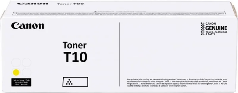 T10 tonercartridge 1 stuk(s) Origineel van Canon in Geel – productfoto