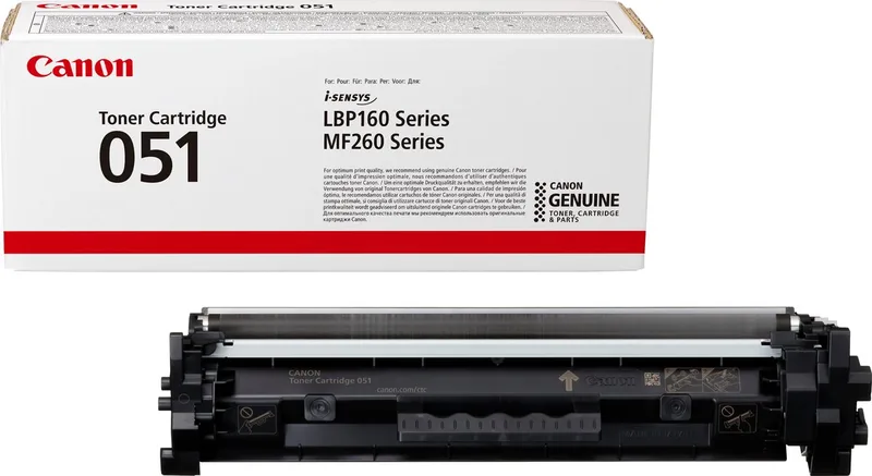 Toner 051 2168C002 Black från Canon i Svart – produktbild