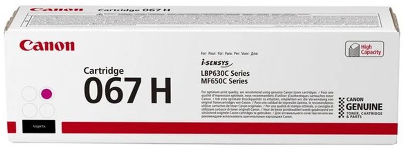 toner 067H, 2.350 pagina's, OEM 5104C002 van Canon in Magenta – productfoto