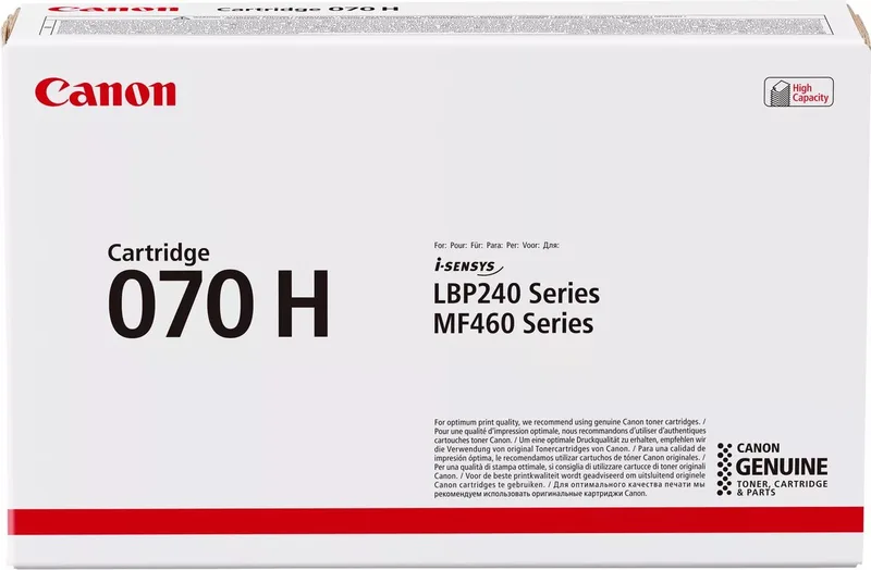 Toner 070H 5640C002 Schwarz bis zu 10.200 Seiten fra Canon i Sort – produktbillede
