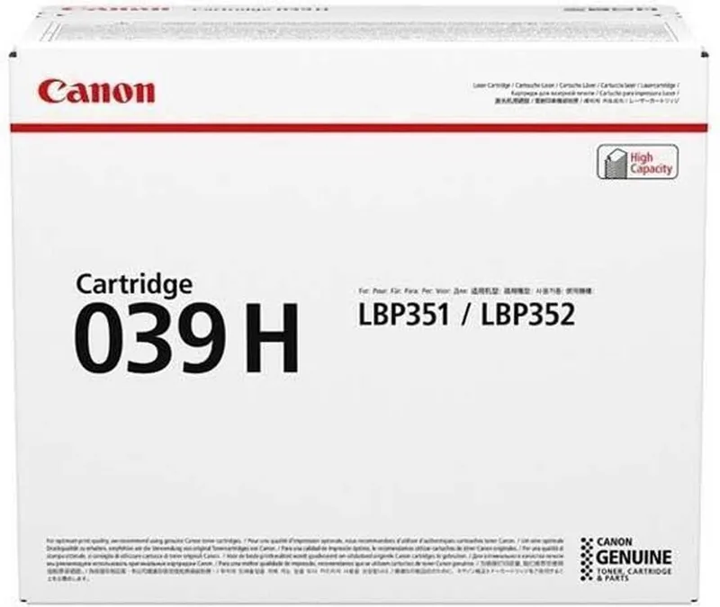 Toner Canon 039H Black van Canon in Zwart – productfoto