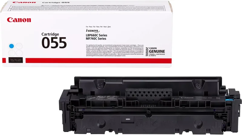 Toner Canon 055 Cyan van Canon in Cyaan – productfoto