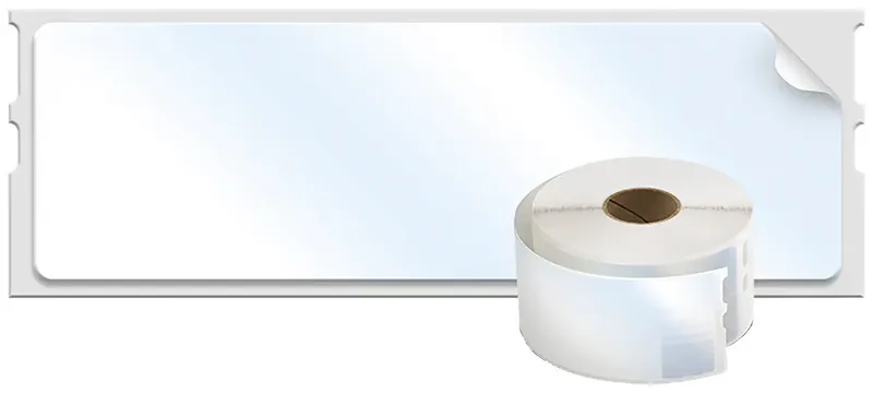 Etiket Dymo LabelWriter adressering 36x89mm 2 rollen á 130 stuks transparant de DYMO – photo produit 3 sur 3