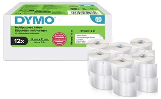 LabelWriter-Vielzweck-Etiketten 19 x 51 mm, weiß von DYMO – Produktfoto 2 von 2
