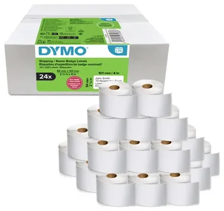 Etiket Dymo LabelWriter naamkaart 54x101mm 24 rollen á 220 stuks wit de DYMO – photo produit 2 sur 2