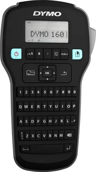 Labelprinter Dymo LabelManager 160 draagbaar qwerty 12mm zwart fra DYMO – produktbillede 2 af 2