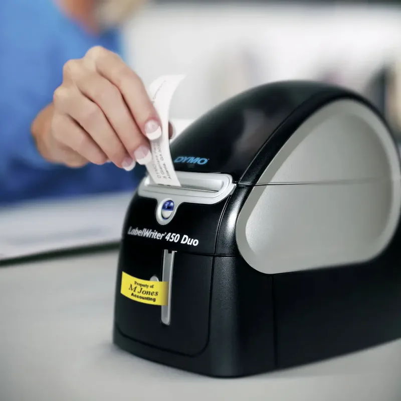 Labelprinter Dymo LabelWriter 450 Duo desktop zwart by DYMO – product photo 2 of 3