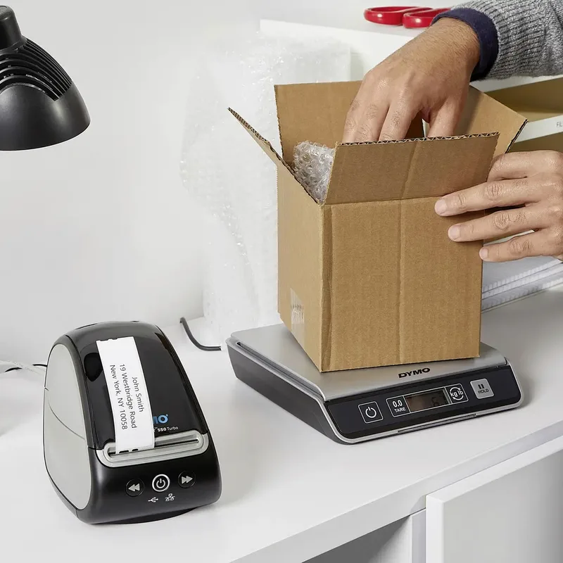 Labelprinter Dymo LabelWriter 550 Turbo desktop zwart by DYMO – product photo 2 of 2