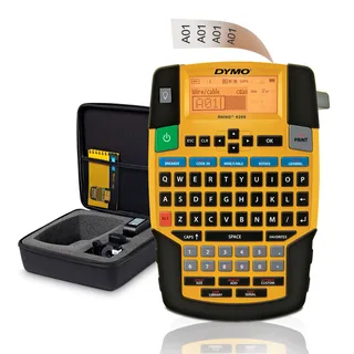 Labelprinter Dymo Rhino 4200 industrieel qwerty 19mm geel in koffer by DYMO – product photo 1 of 6