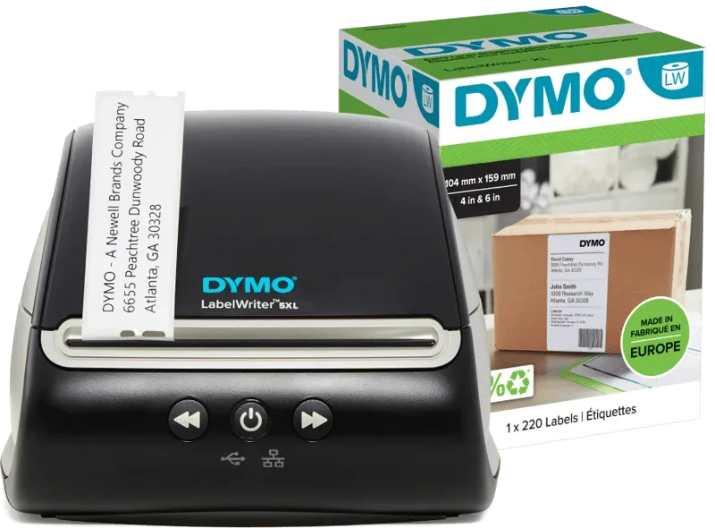 LabelWriter 5XL + 1 extra label de DYMO – photo produit