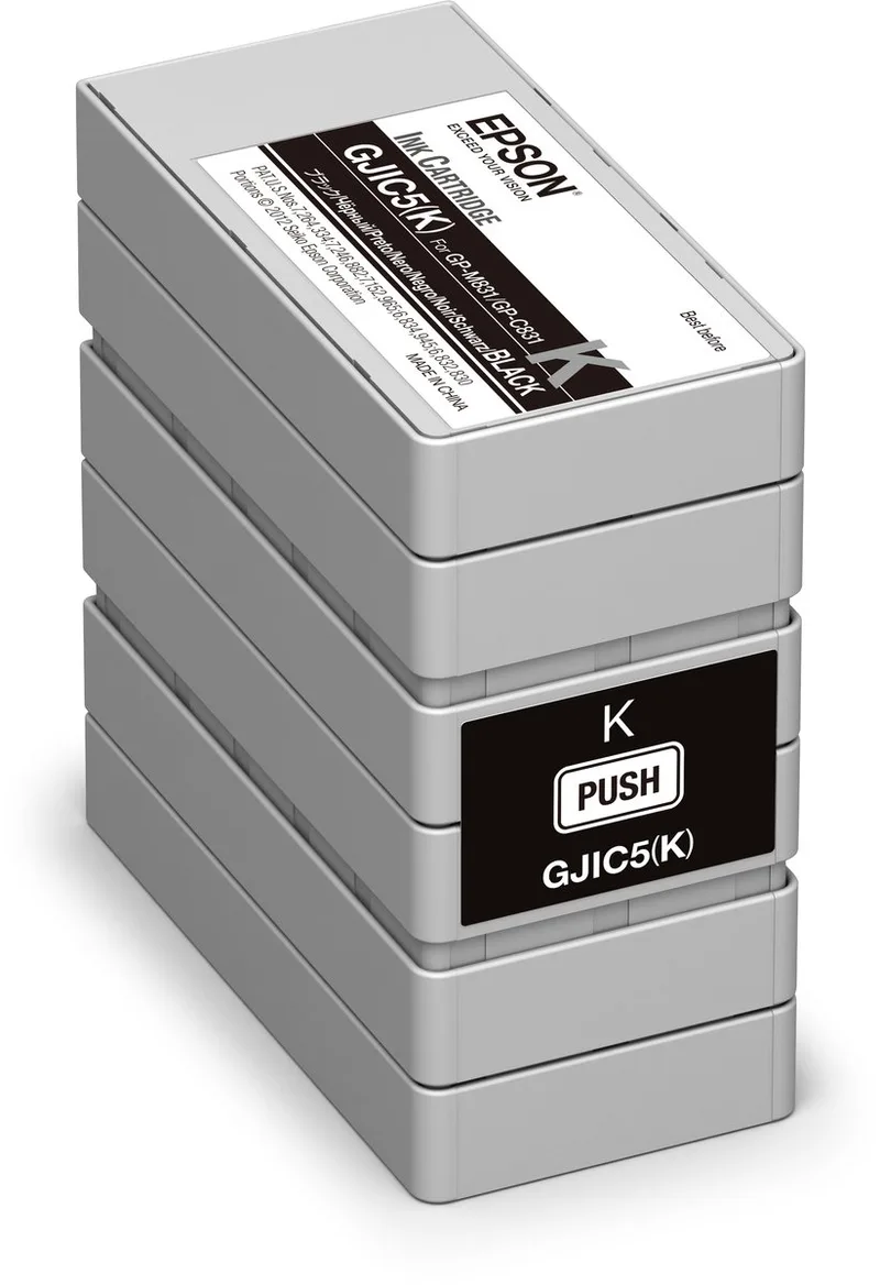 C13S020563 - GJIC5(K) - Inktcartridge von Epson in Schwarz – Produktfoto