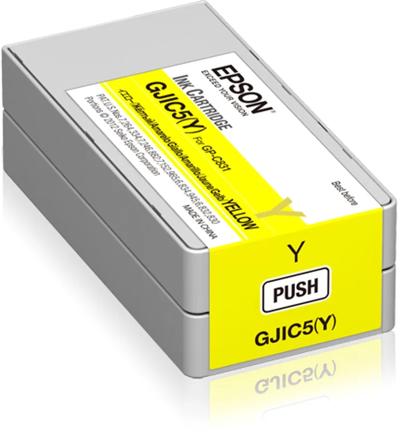 C13S020566 - GJIC5(Y) - Inktcartridge von Epson in Gelb – Produktfoto