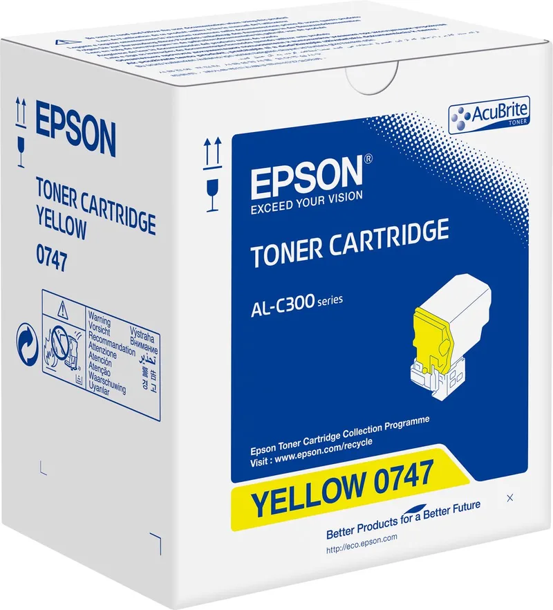 C13S050747 - AL-C300 - Toner fra Epson i Gul – produktbillede