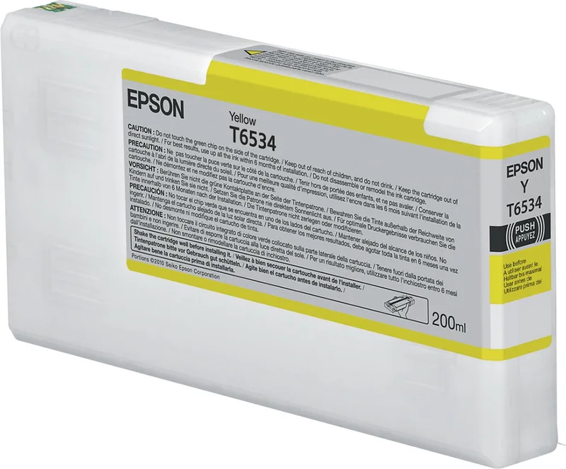 C13T653400 - T6534 - Inktcartridge von Epson in Gelb – Produktfoto