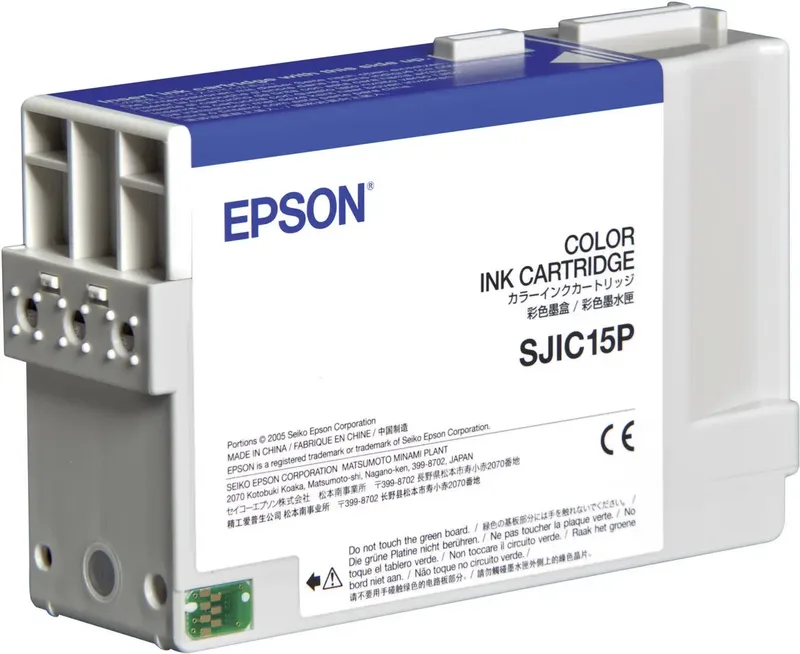 Druckerpatrone SJIC15P Original Cyan, Magenta, Gelb C33S020464 von Epson – Produktfoto