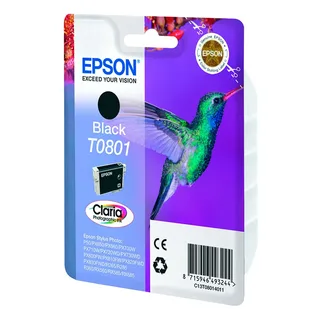 Druckerpatrone T0801 Original Schwarz C 13 T 08014011 von Epson – Produktfoto 2 von 2