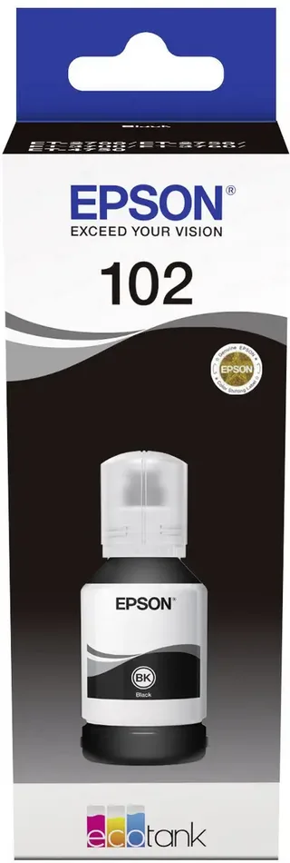 Epson 102 - Inktfles - 127 ml van Epson in Zwart – productfoto 2 van 2