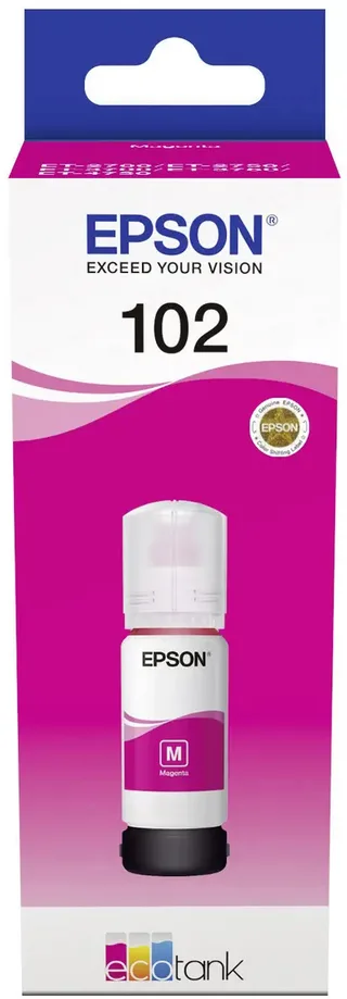 Epson 102 - Inktfles - 70 ml by Epson in Magenta – product photo 2 of 2